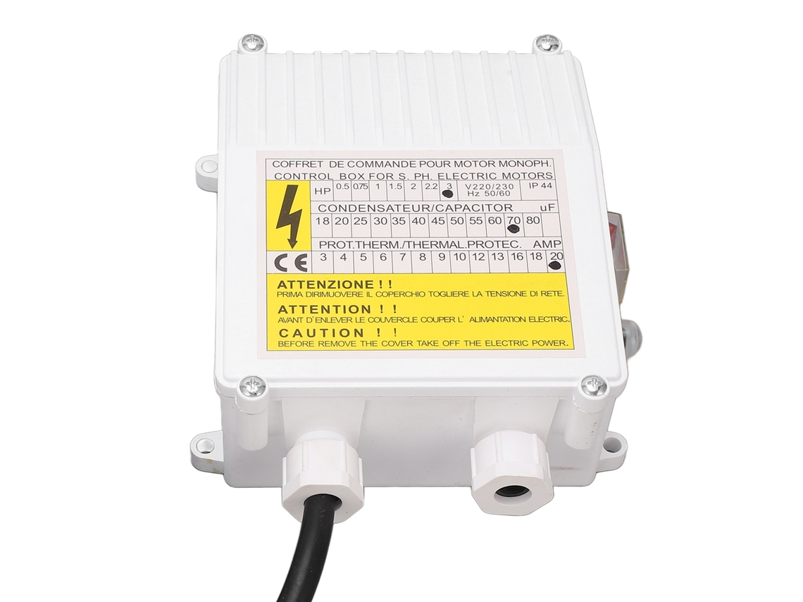 Caixa De Controle De Bomba De Poço Profundo 3.0hp
