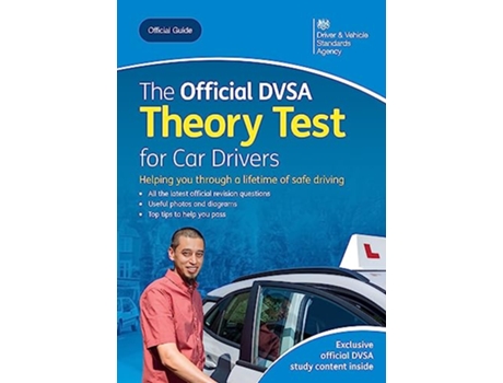 Livro official DVSA theory test for car drivers de Driver And Vehicle Standards Agency (Inglês)
