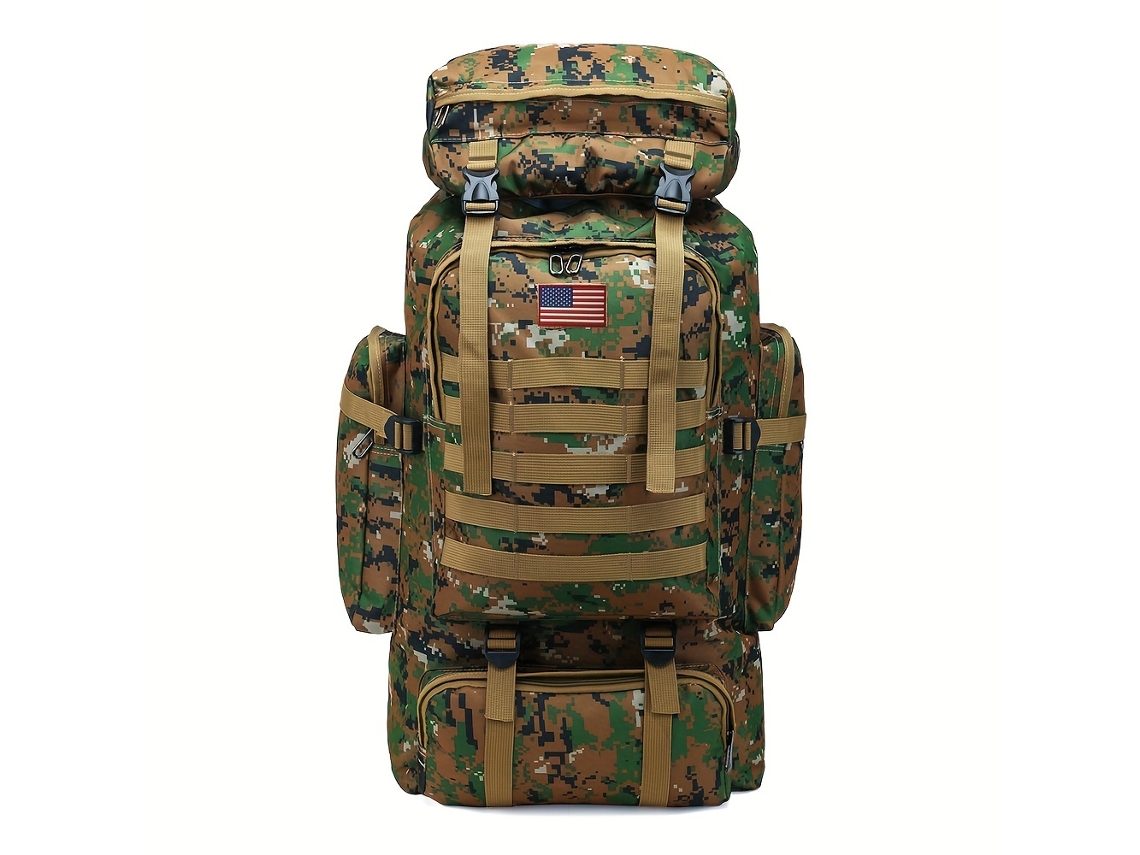 Mochila De Caminhada Em Poliéster Com Cordão Para Viagens Ao Ar Livre (não Incluída)., Para Caminhadas, Viagens E Atividades Ao Ar Livre