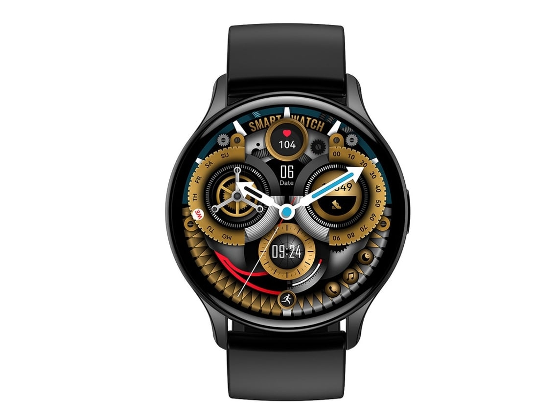 Smartwatches Multifuncional Tela De 1 43 Polegadas Detecção De Saúde Preto Yunzii