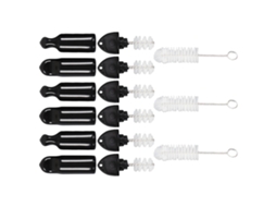 Kit de Escova Primerox para limpeza de grifo de cerveja, tampa, plug, selagem, aço inox e silicone | S/MARCA