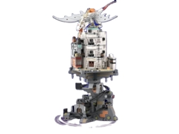 Conjunto de Construção Moc do Banco Mágico Gringotts 1056 Blocos Conjunto de Blocos de Construção para um Mundo Mágico Criativo MDUG
