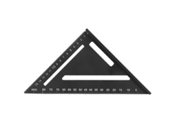 Régua Triangular De Alumínio Para Carpintaria 0~90° 1mm150mm Ferramenta De Protetor Industrial