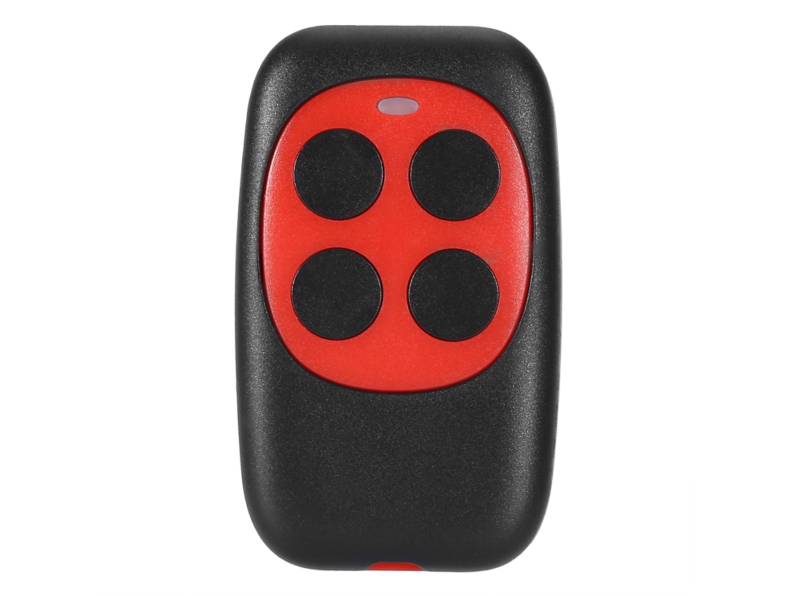 Controle remoto Semi Fio para porta de garagem multifrequencial, reproduz diversas frequências, compatível com vários tipos de portas.