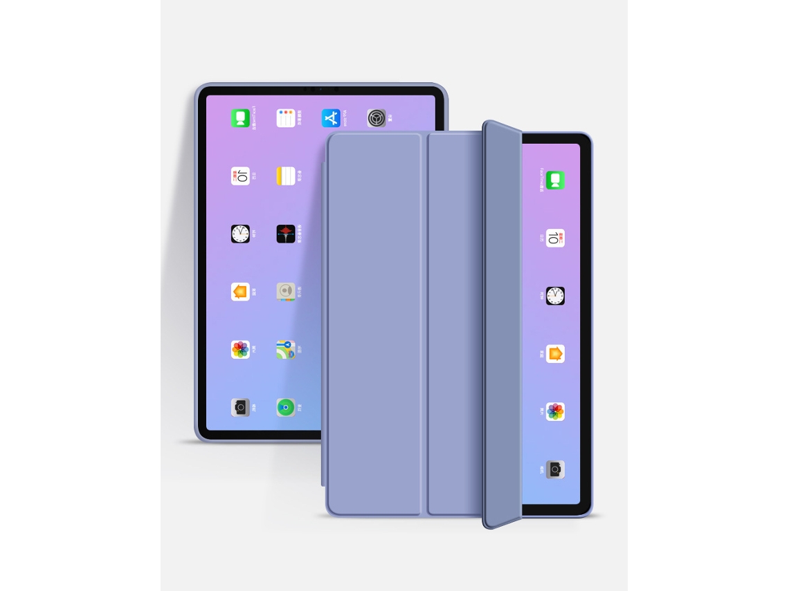 Capa De Silicone Para Samsung Galaxy Tab A7 Lite 8.7 Polegadas Hibbent (roxo)