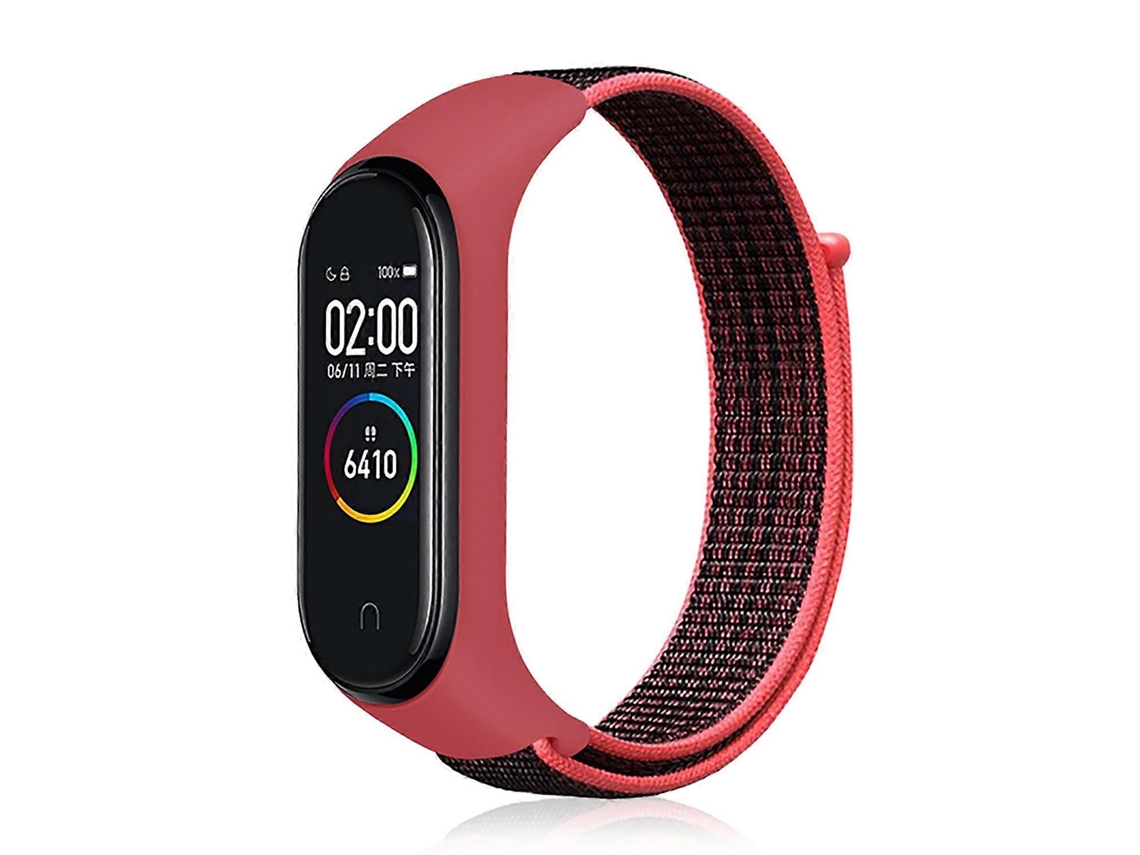 Pulseiras De Nylon Trançado Para Xiaomi Mi Band 6 (azul Marinho)