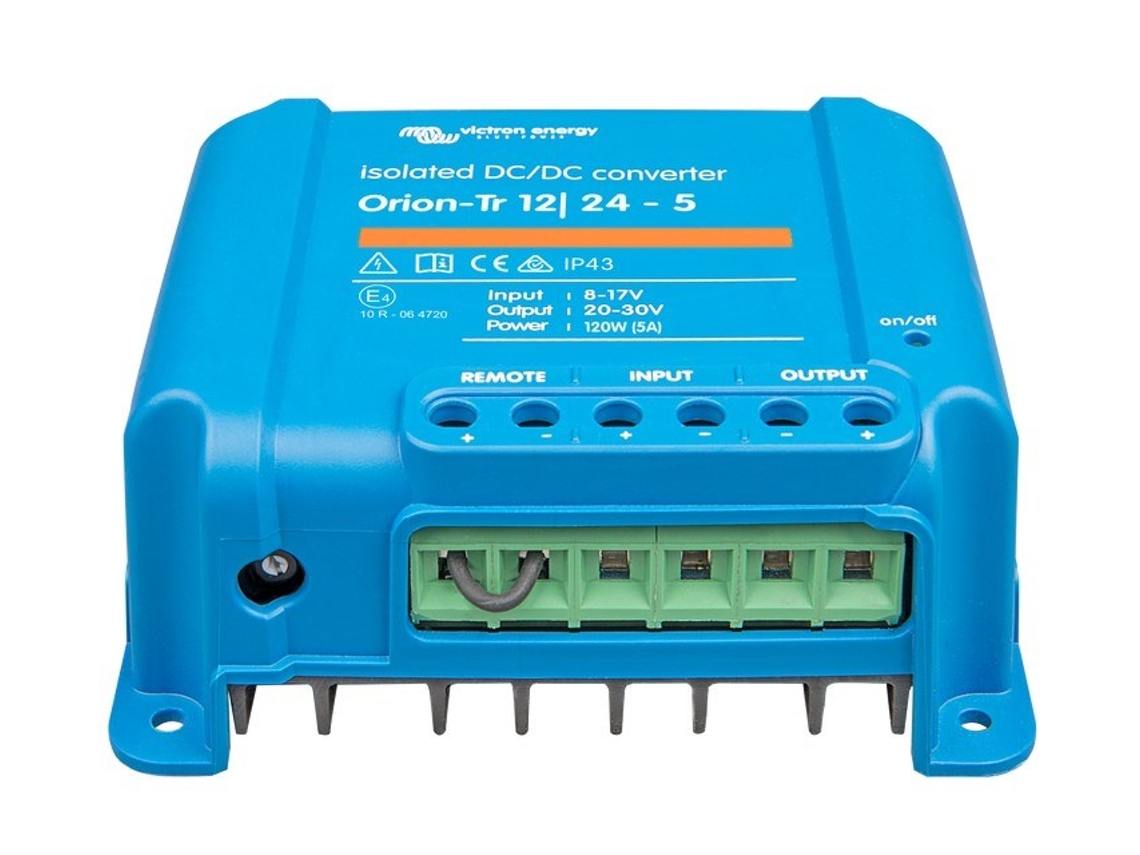 Orion Tr 12/24 5a 120 W Automotive Inverter Victron Energy (ori122410110)