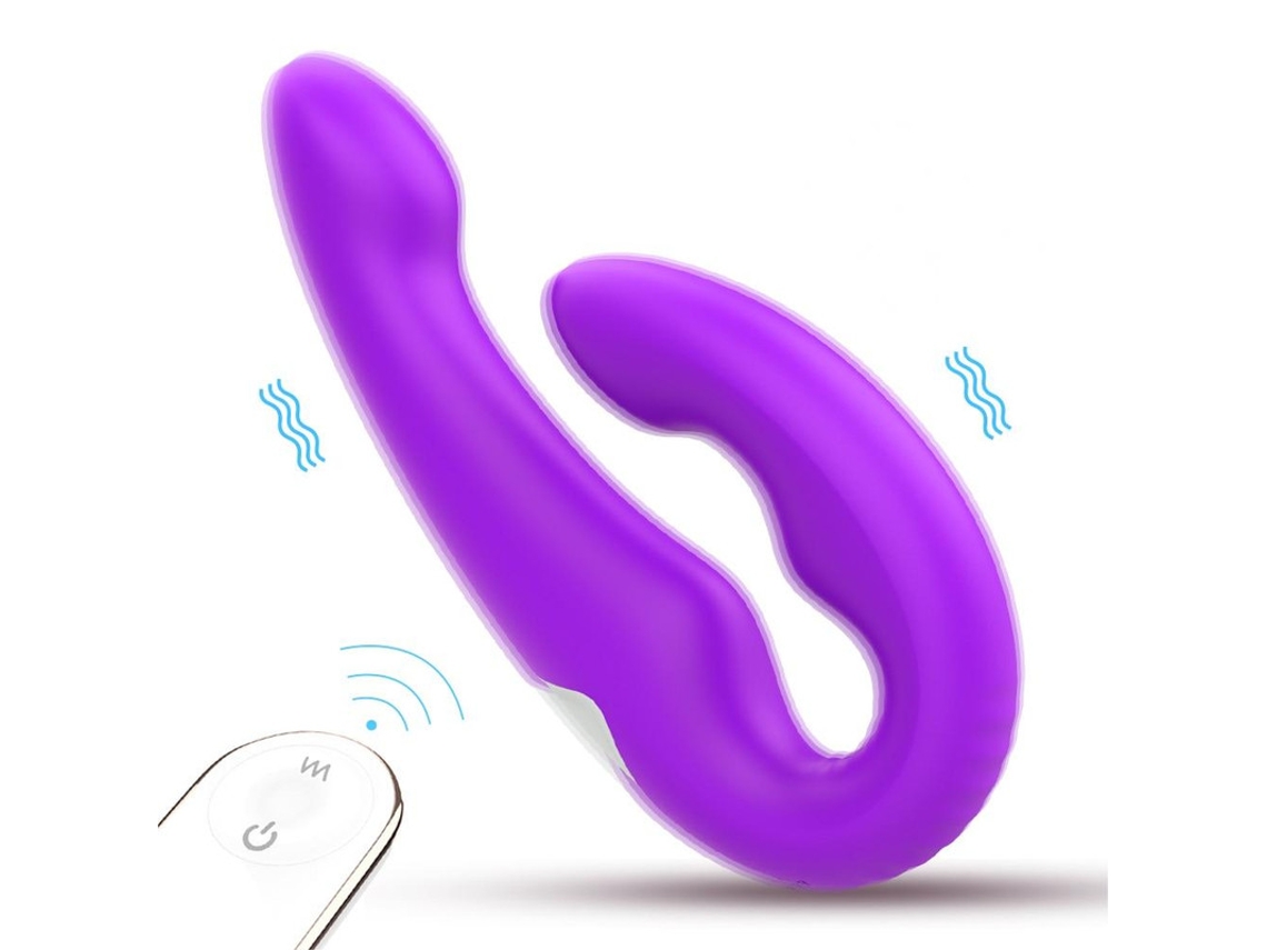 Vibrador De Massagem Vestvel Com Controle Remoto De 9 Frequncias Para Mulheres (roxo)