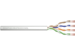 Cabo de Rede DIGITUS (RJ45 - 100 m - Cinzento)