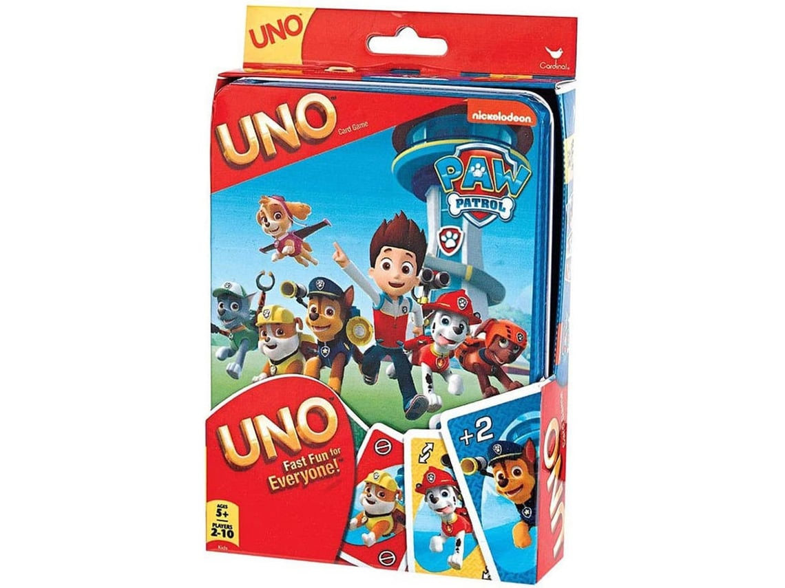 Jogo de Cartas MATTEL Uno Junior Paw Patrol (Idade Mínima: 3 Anos