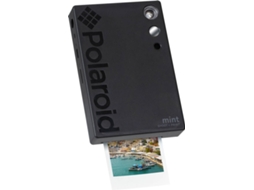 Máquina Fotográfica Instantânea POLAROID Instant Mint (Preto - lithium-ion 900 mAh)
