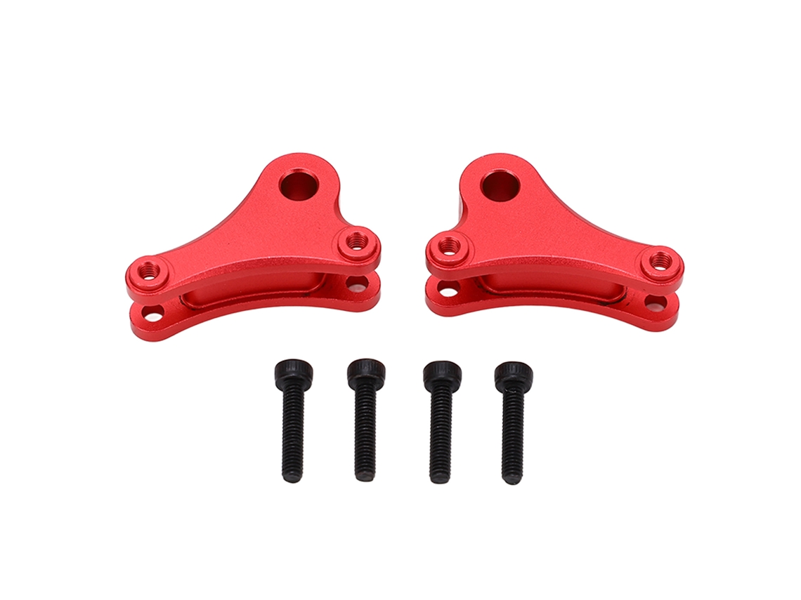 Mali 1 Par Rocker Arm Dianteiro de Liga de Alumínio para Carro Rc 1/16 Traxxas e Revo Vxl Slash4wd Summit Peças de Upgrade Vermelho