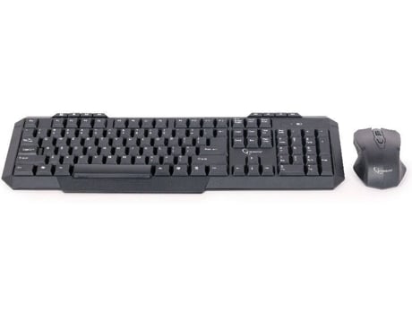 Teclado GEMBIRD KBS-WM-02 (Wireless - Layout US - Teclado Numérico)