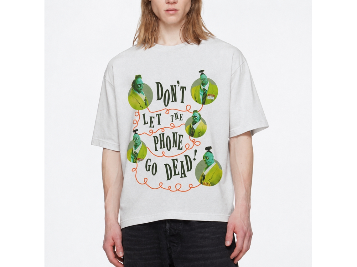Rockinstone Beetlejuice Don't Let The Phone Go Dead T-shirt Size:l