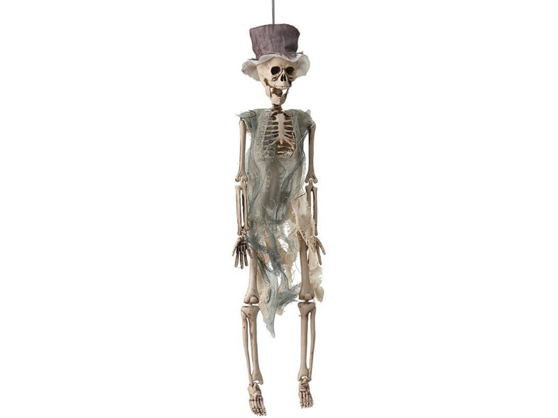 Decorações de Halloween DISFRAZZES Pendentes de Noivos Esqueleto (41 cm)
