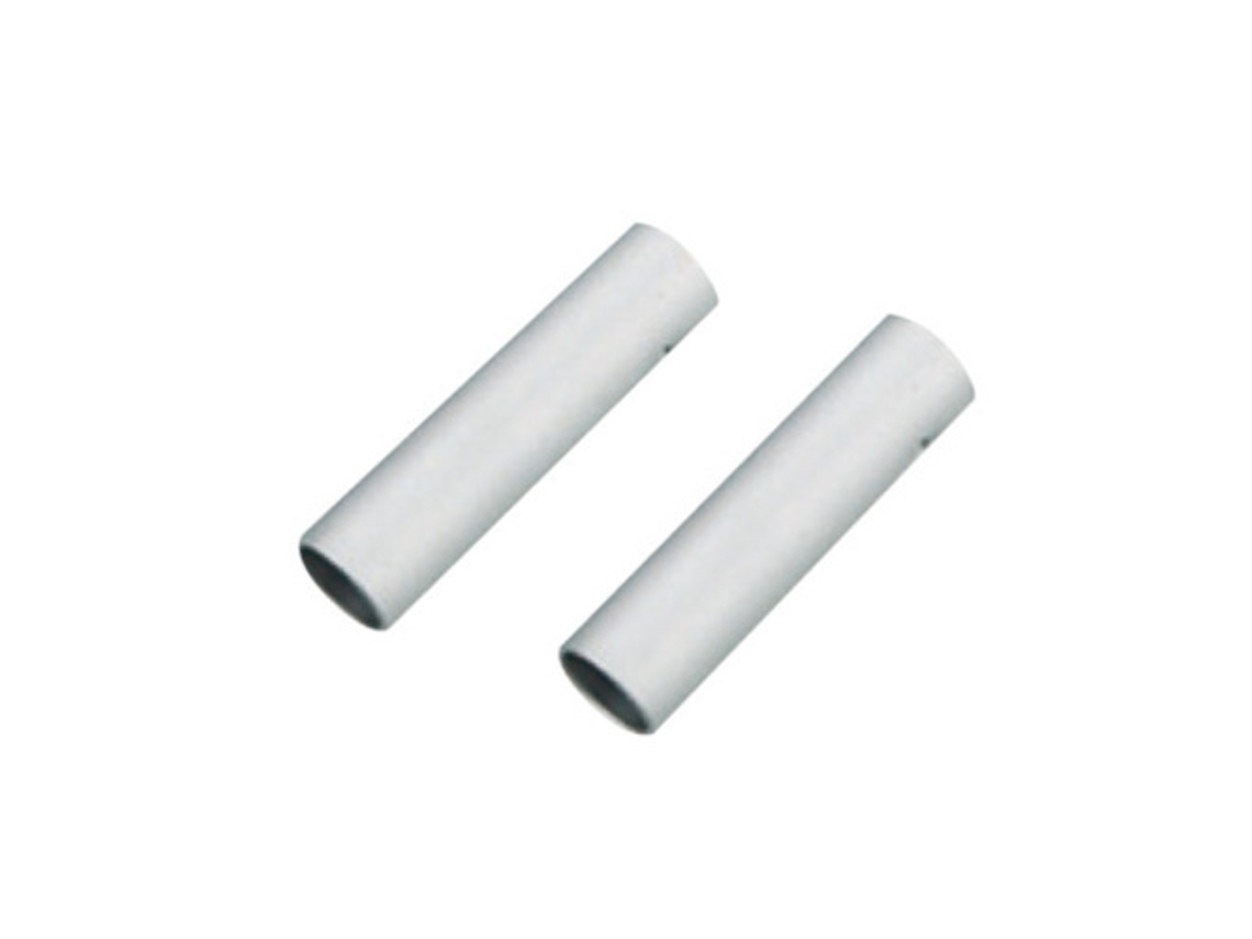 Dicas Double-Ended Housing Connector-4Mm Shift-Silver 10Pcs JAGWIRE