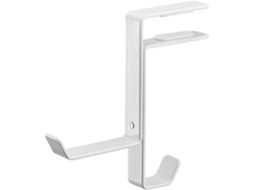 Suporte retrátil telescópico para fones de ouvido Zerodeko em lata com gancho para pendurar.