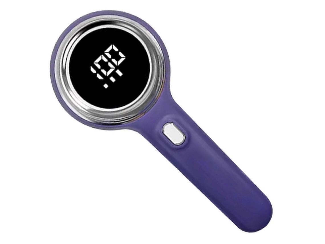 Lurelia Removedor De Fiapos Elétrico Recarregável Com Visor Led, 3 Velocidades, 6 Lâminas, 800 Mah Para Roupas, Suéteres E Sofás