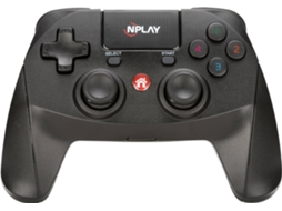 Comando sem fios NPLAY Blackfire (PS4/PS3/PC - Preto)