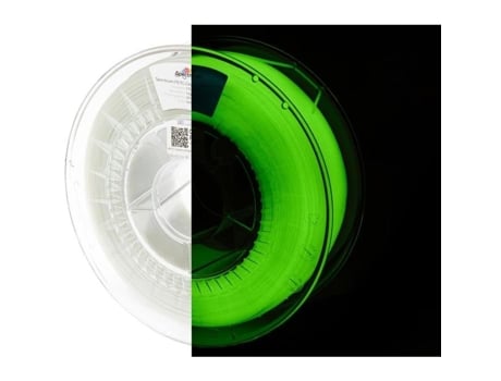 Filamento Spectrum Pla Brilhante Não Escuro 1,75mm Amarelo Verde 1kg