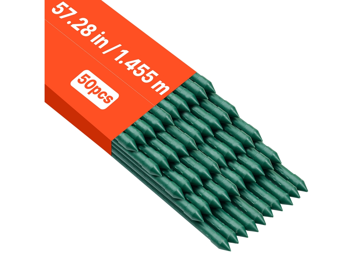 Suportes Para Plantas Trepadeiras Com Extremidade Pontiaguda, Diâmetro 11 X 1455 Mm Vevor