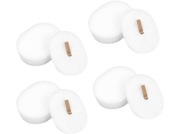 Kit Com 4 Filtros De Espuma E Feltro Pré-motor Para Aspirador Pó