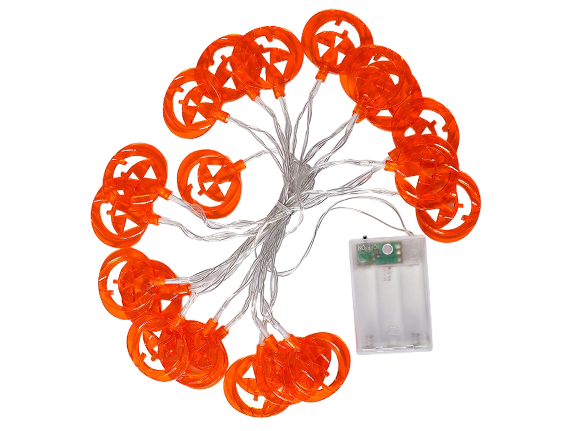 Laxiscreed Fitas De Luz De Halloween Com 20 Leds E 3 Metros Para Decorações Festivas Indoor E Outdoor