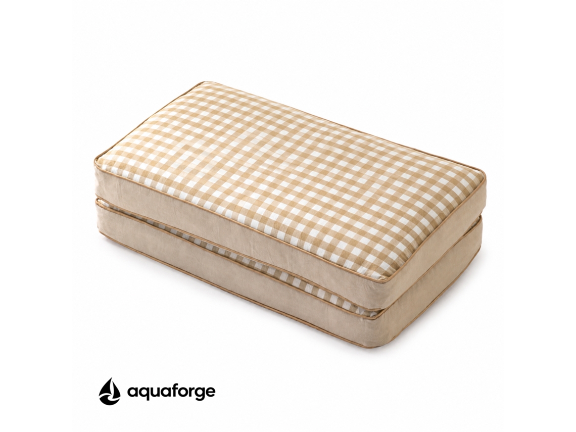 Almofada Cervical Ergonómica Algodão Respirável 28 X 48 Cm