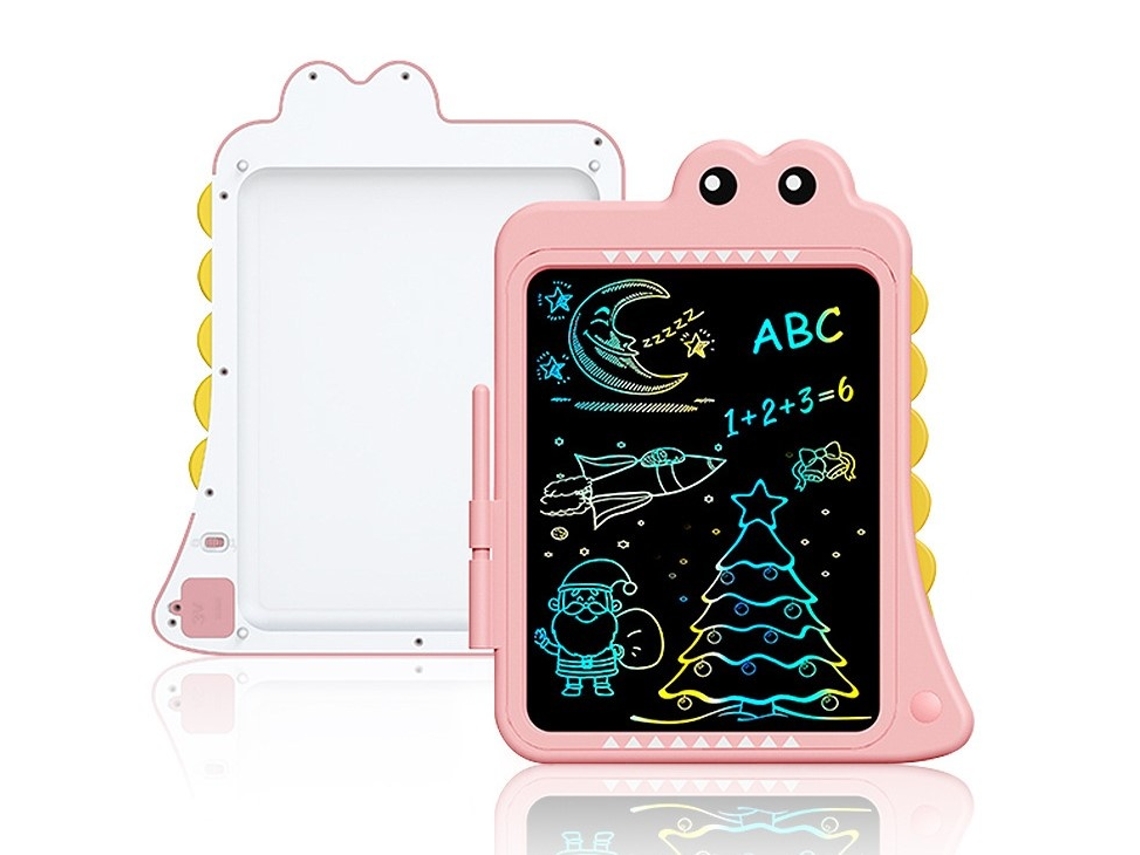Tablet Lcd Portátil Para Escrita, Prancheta Colorida De 10 Polegadas, Rosa Elysve