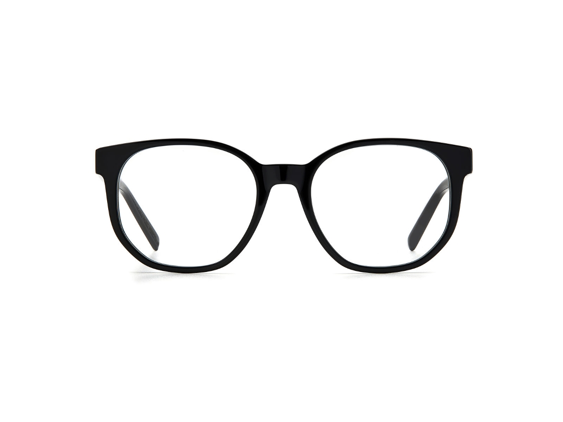 Armação De Óculos Feminino Missoni Mmi 0074 807 (preto Acetato Ø 52 Mm)