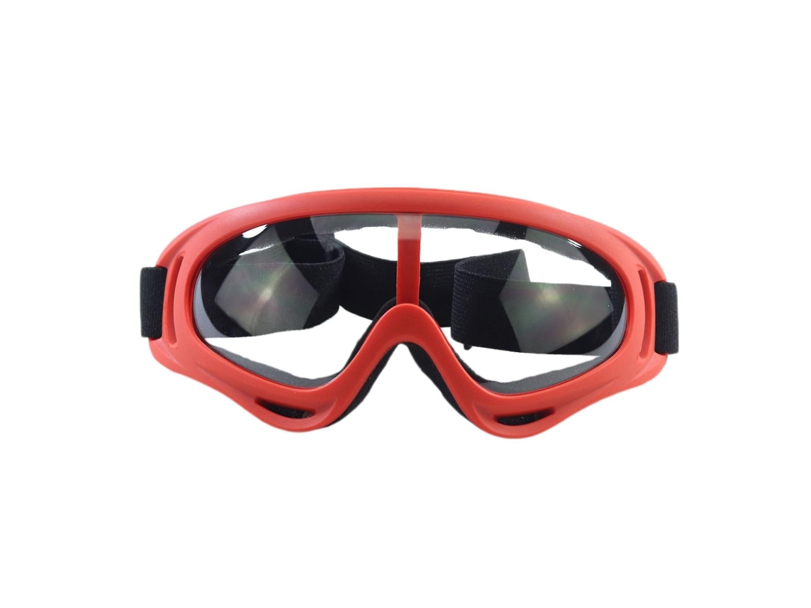 Óculos de esqui com alça ajustável, proteção ocular à prova de vento para patinação e ciclismo para adultos BRILVIBERA