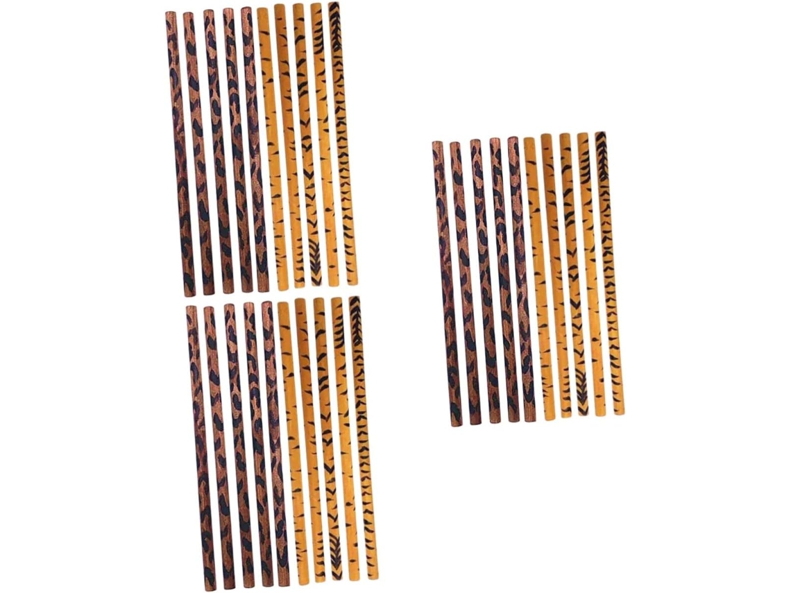 Conjunto de 3 lápis de madeira para meninos e meninas, material escolar colorido
