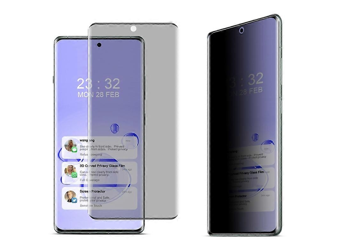 Película De Vidro Temperado Imak Sem Bordas, Curva 3d, Para Privacidade Em Tela Cheia, Para Oneplus Ace 3 Pro.