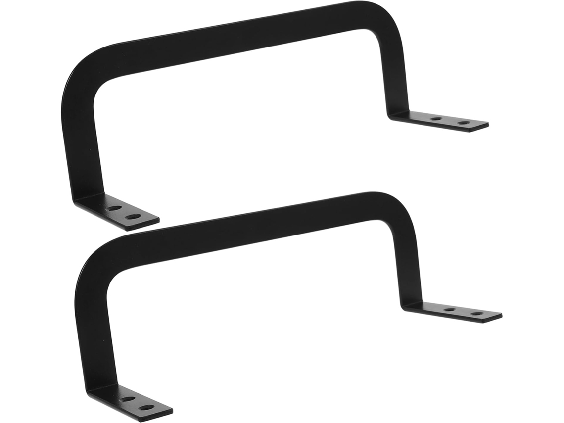 Batentes para colchão laminado a frio, suporte de cama prático e conveniente, conjunto de 2 barras de fixação.
