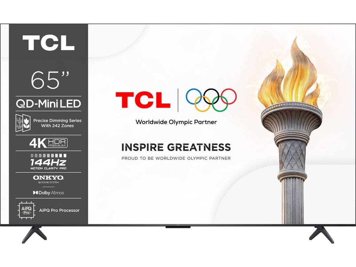 TV TCL 65C6K (MiniLed - 65'' - 165 cm - 4K Ultra HD - Smart TV)