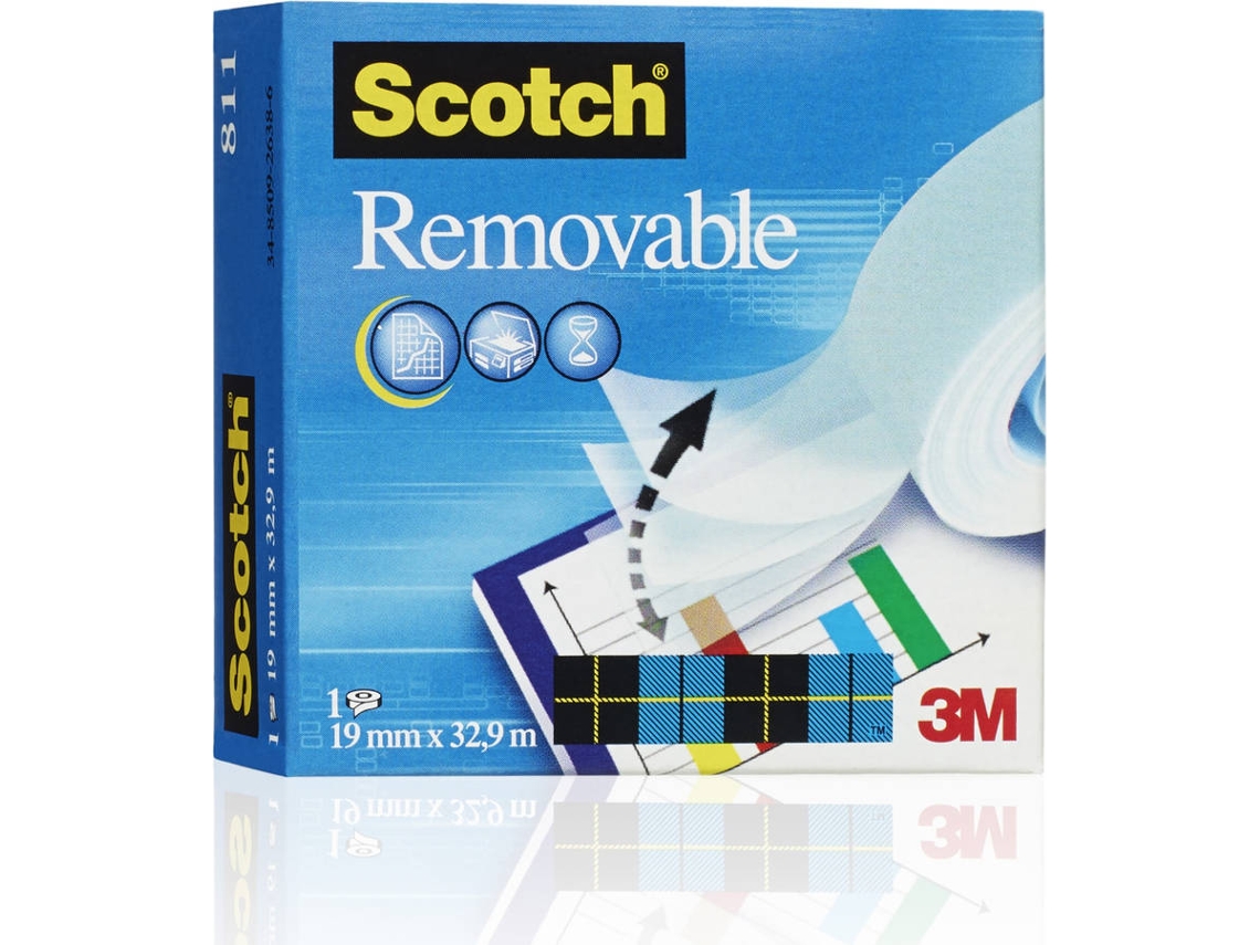 Fita Adesiva SCOTCH Recarga (Transparente - 33 m)