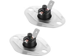 Conjunto De 2 Interruptores Limite Temperatura, Aço Reforçado, Reinicialização Manual, Substituição Para Sistemas Hvac