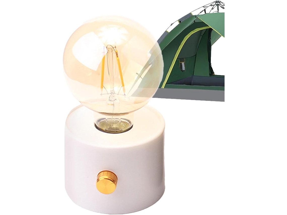 Luminária De Mesa Retrô, Luminária De Mesa Vintage, Lanterna De Led Para Camping