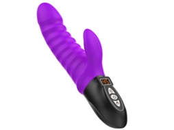 Vibrador De Aquecimento De Silicone Recarregvel Para Mulheres (roxo)