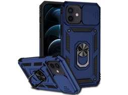 Capa Para Iphone 12 Mini - Suporte Deslizante Para Câmera