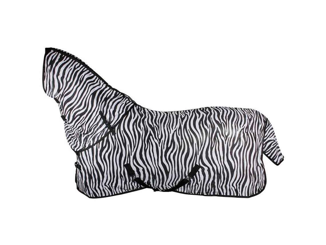 Tapete de Mosca de Cavalo com Padrão de Zebra e Colarinho Largo HARRY'S HORSE