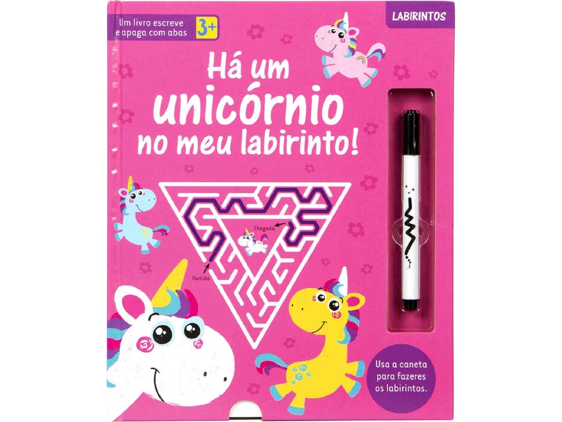 Livro Há um Unicórnio no Meu Labirinto! (Português)
