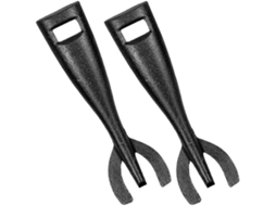 Pinças Para Churrasco Hemobllo Pretas, Conjunto De 2 Peças, Leves E Resistentes À Deformação, Para Frigideiras E Grelhas