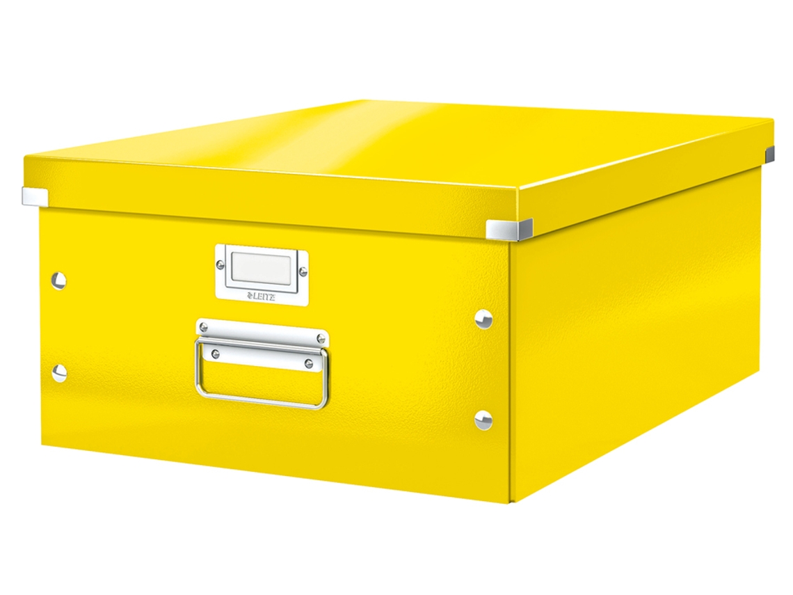 Caixa de Armazenamento LEITZ Click & Store Wow Din A3 Amarela