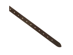 Mangueiras de Couro Cru Dourado 30 Cmhispano Hipica