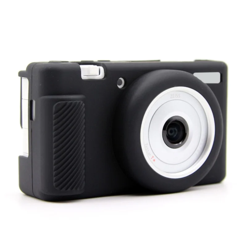 Capa CHRUI para Sony Zv 1f/zv 1 Ii Silicone À Prova de Arranhões Preto