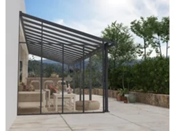 Parede lateral CANOPIA 3m Cinza