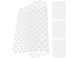 Tapete de cozinha 40x30 cm em PVC transparente, tapete antiderrapante para secar louça, protetor de superfície