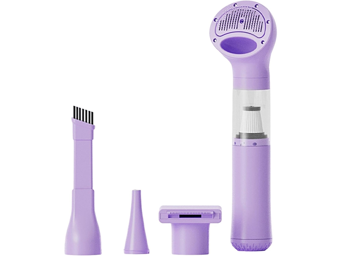 Kit De Aspirador Portátil, Silencioso E Sem Fio Para Higiene De Cães