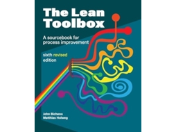 Livro The Lean Toolbox Revised Sixth Edition de John Bicheno e Matthias Holweg (Inglês)